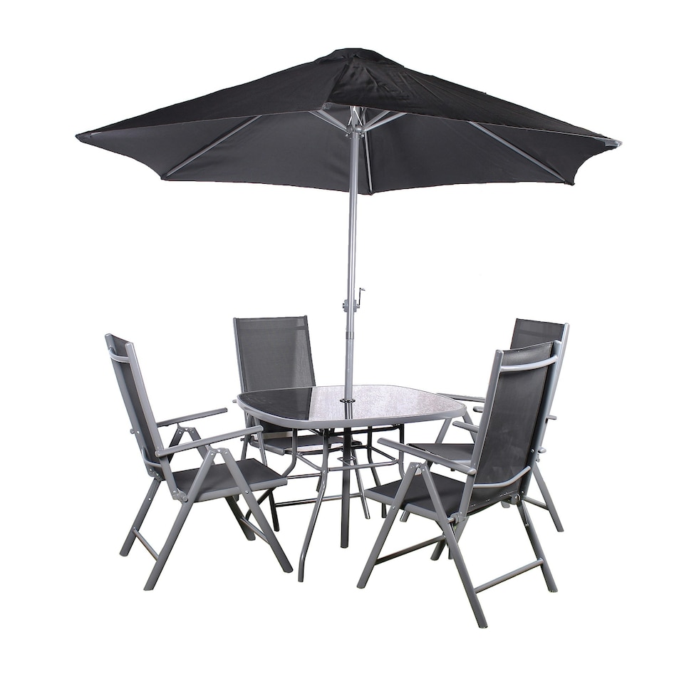 image 1 of Rio 4 Seater Recliner Dining Set