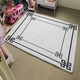 image 4 of Roman Style Ornamental Frame (Rug) White | Medium: 80x150cm