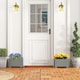 image 4 of COSTWAY 2 Pack Planter Box Raised Garden Bed Grey