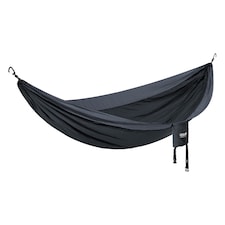 SingleNest Hammock - Lightweight Durable Portable Camping Hammock | Black | Black