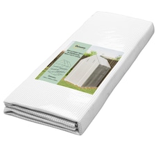 Outsunny Walk-in Greenhouse Cover Replacement with Door and Mesh Windows, Green