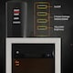 image 4 of HOMCOM Electric Fireplace 1 & 2KW LED Fire Remote Control Heater Silver