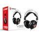 image 1 of MSI Gaming Headset, Over-Ear, Self-Adjusting, Volume Wheel, Wired, 3.5mm, Black S37-21000A1-V33 S37-21000A1-V33