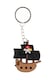 image 2 of Pack of 12 Pirate Theme Keychains - Treat or Trick Theme Party Bag Filler