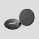 image 2 of Phoenix Fitness Dual Sided Gliding Discs Black | Black