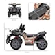image 7 of HOMCOM 6V Kids Electric Ride on Car Toddler Quad Bike ATV for 18-36 month Black