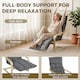 image 5 of HOMCOM Accent Chair, Leisure Lounge Chair Armchair with Footrest