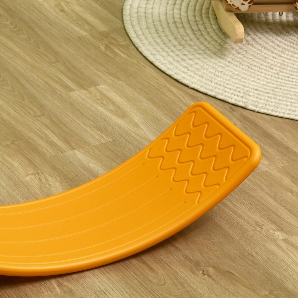 image 1 of ZONEKIZ Balance Board, Kids Wobble board, Montessori Toy for 3-6 Years, Blue