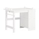 image 1 of SoBuy KMB60-W,Toddler Activity Table and Chair Set with Storage for Playroom | White | White