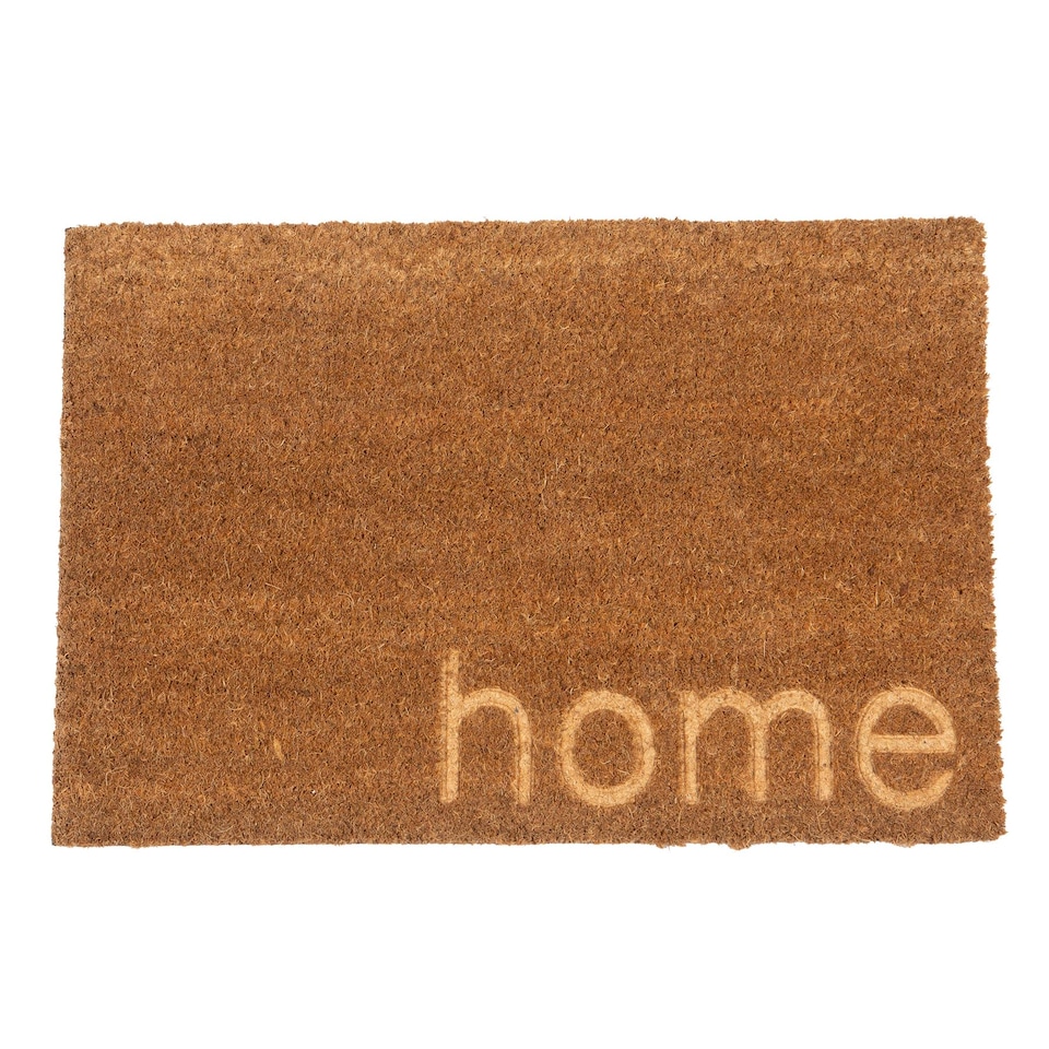 image 1 of Nicola Spring Coir Door Mat - 60 x 40cm - Embossed Home