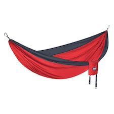 DoubleNest Hammock - Lightweight Durable Portable Camping Hammock | Red | Red