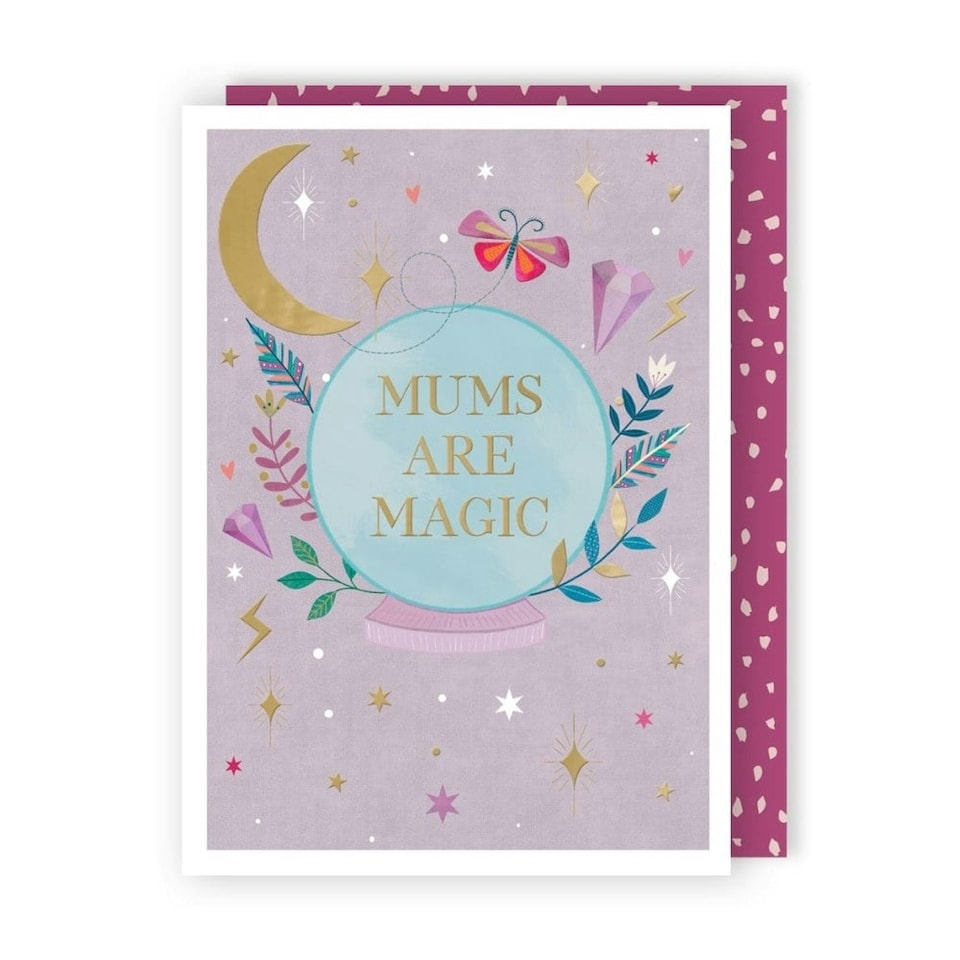 image 1 of Mums are Magic Future's Looking Bright! Contemporary Mother's Day Card