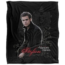 Vampire Diaries Portrait Stefan Blanket - Multicoloured - One Size