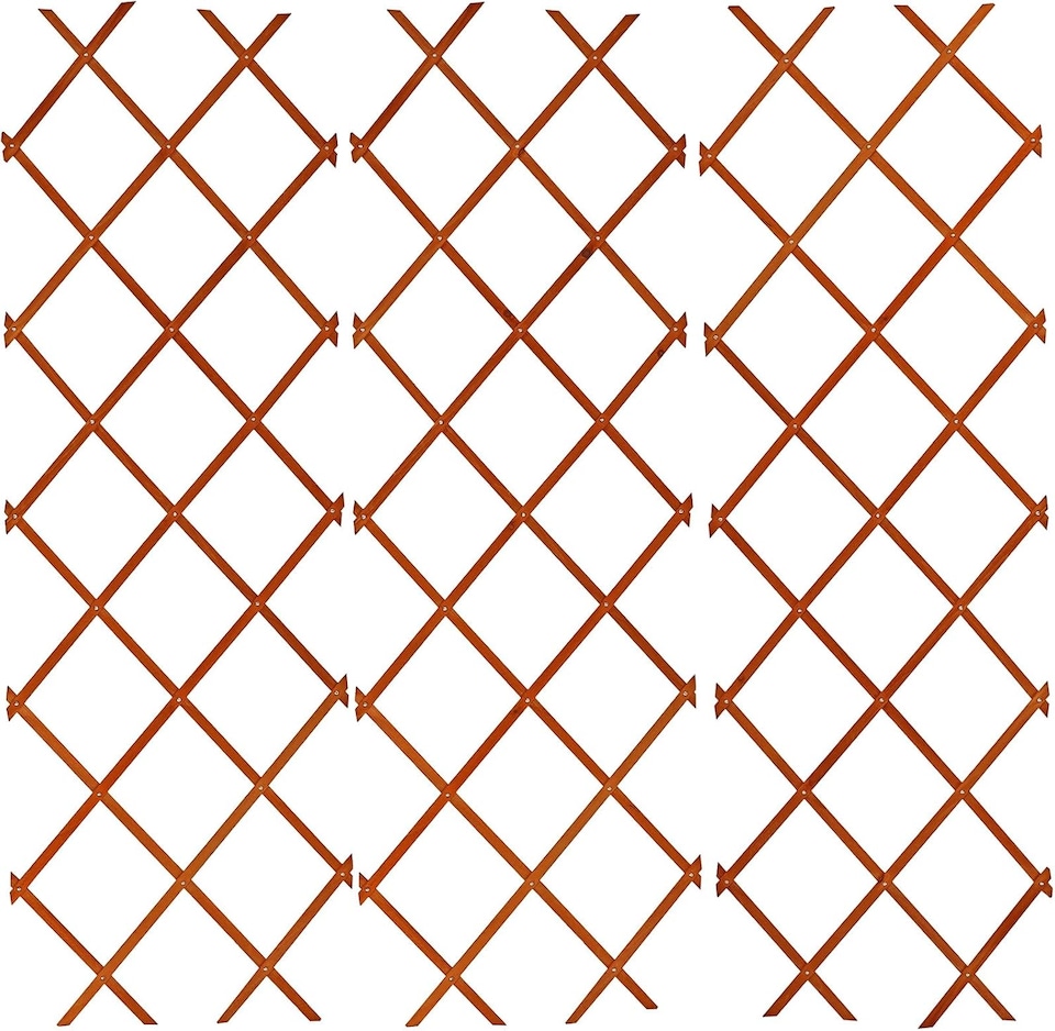 image 1 of Actiasgear 5ft Wooden Expandable Trellis | 9pcs Garden Fence & Plant Support Panels