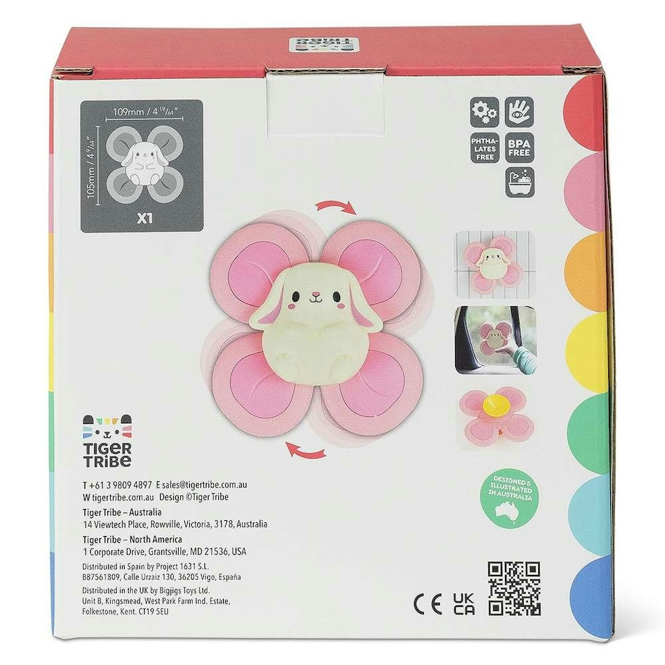 image 1 of Sensory Spinner - Bunny