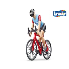 Bruder bworld Road bike with cyclist Vehicle Playset