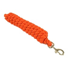 Shires Extra Long Horse Lead Rope - Orange - One Size