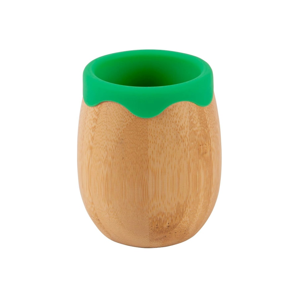 image 1 of Tiny Dining Bamboo Baby Trainer Cup - 130ml - Green Green