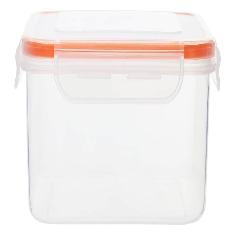 image 1 of Herrela 4pc Square Food Containers with Airtight Lids