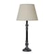 image 1 of Hill Interiors Isca Stem Table Lamp (UK Plug) - Grey - 41cm x 11cm x 11cm