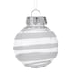 image 2 of Living and Home 25Pcs Christmas Ball Ornament Set - Pink & Silver