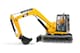 image 7 of Bruder Cat Mini excavator with worker Tracked Excavator Model