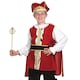 image 2 of Bristol Novelty Childrens/Kids Medieval King Costume - Red/White/Black/Gold - M M