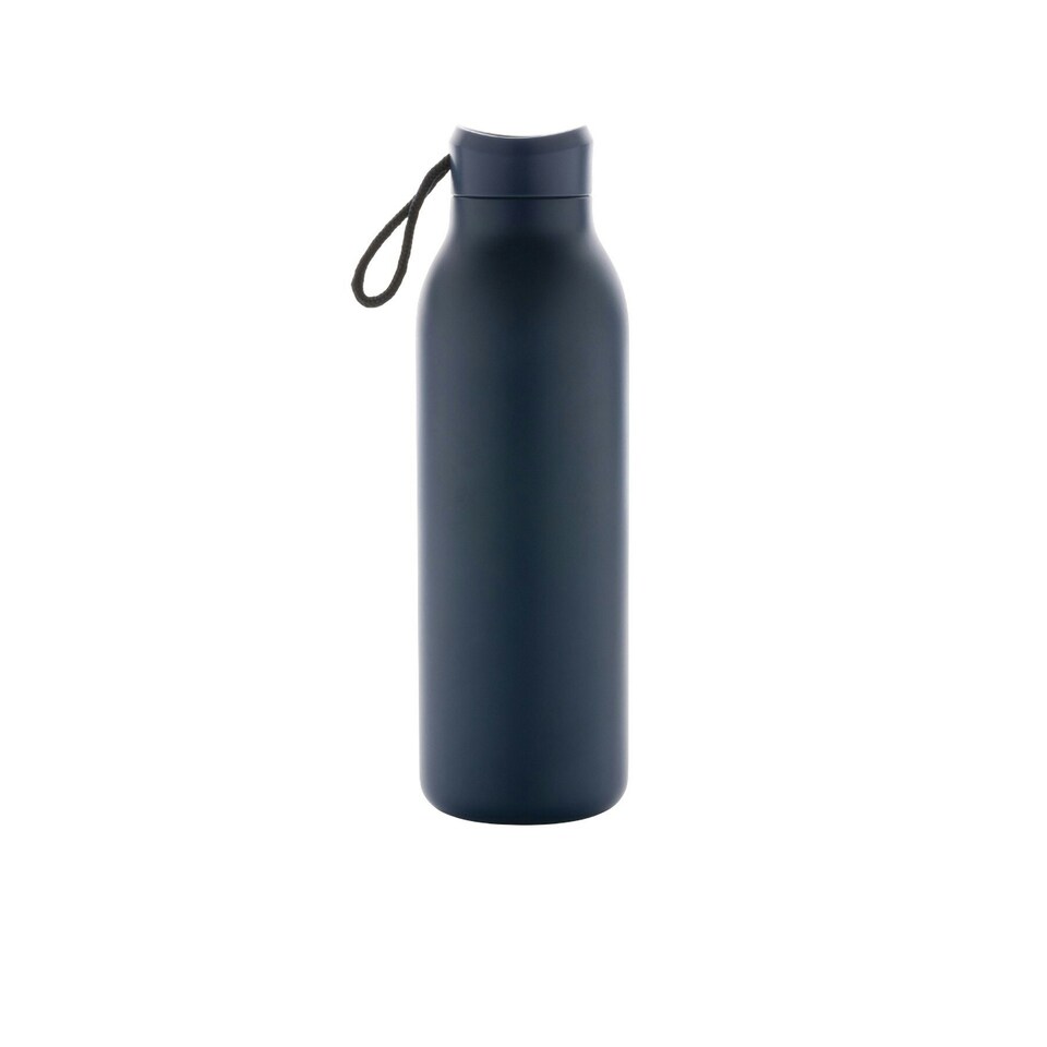 image 1 of Avira Avior Recycled Stainless Steel 500ml Water Bottle - Navy - One Size | Blue | One Size