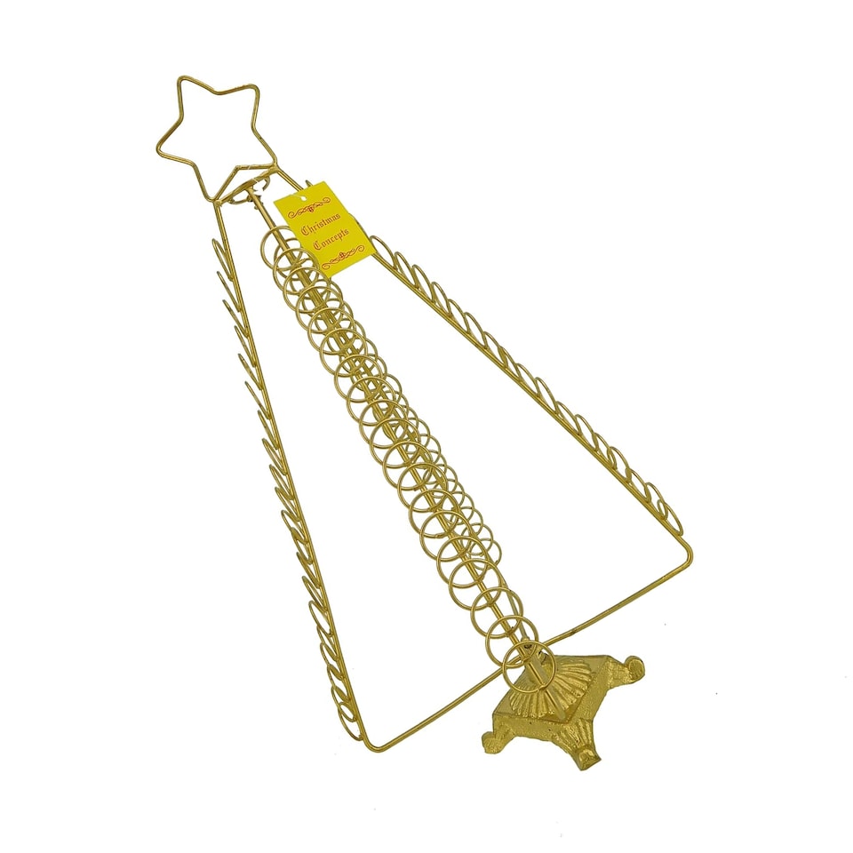 image 1 of Premier Christmas Card Holder | Gold | Gold | One Size | 1