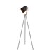 image 2 of Noelle Strap Black Tripod Floor Lamp