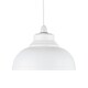 image 10 of Set of 2 Domed - Cream Easy Fit Metal Pendant Shades | White | Large | 2