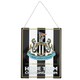 image 1 of Newcastle United FC Home Team Plaque - Black/White/Gold - 25cm x 20cm