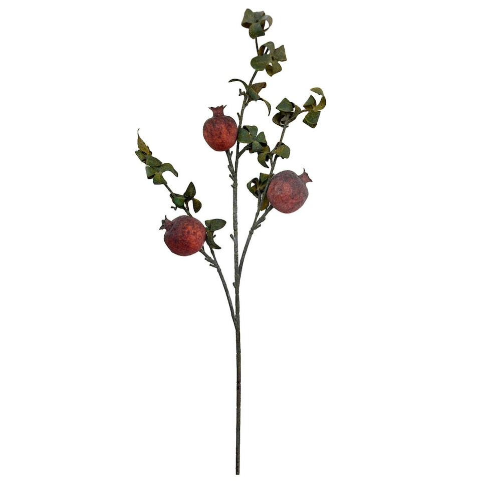 image 1 of 75cm Artificial Pomegranate Stem Artificial