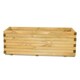 image 1 of Primrose Pine Raised Flower Bed Planed Trough Planter Timber 110cm