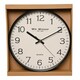 image 6 of Wm Widdop Slim Line Black Cased Wall Clock 30cm Black