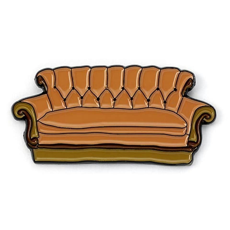 image 1 of Friends Sofa Badge - Brown - One Size