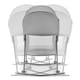 image 4 of Kinderkraft Baby Cradle Travel Cot LOVI Grey