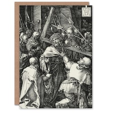 Albrecht Durer Art Card Bearing of the Cross to Golgotha