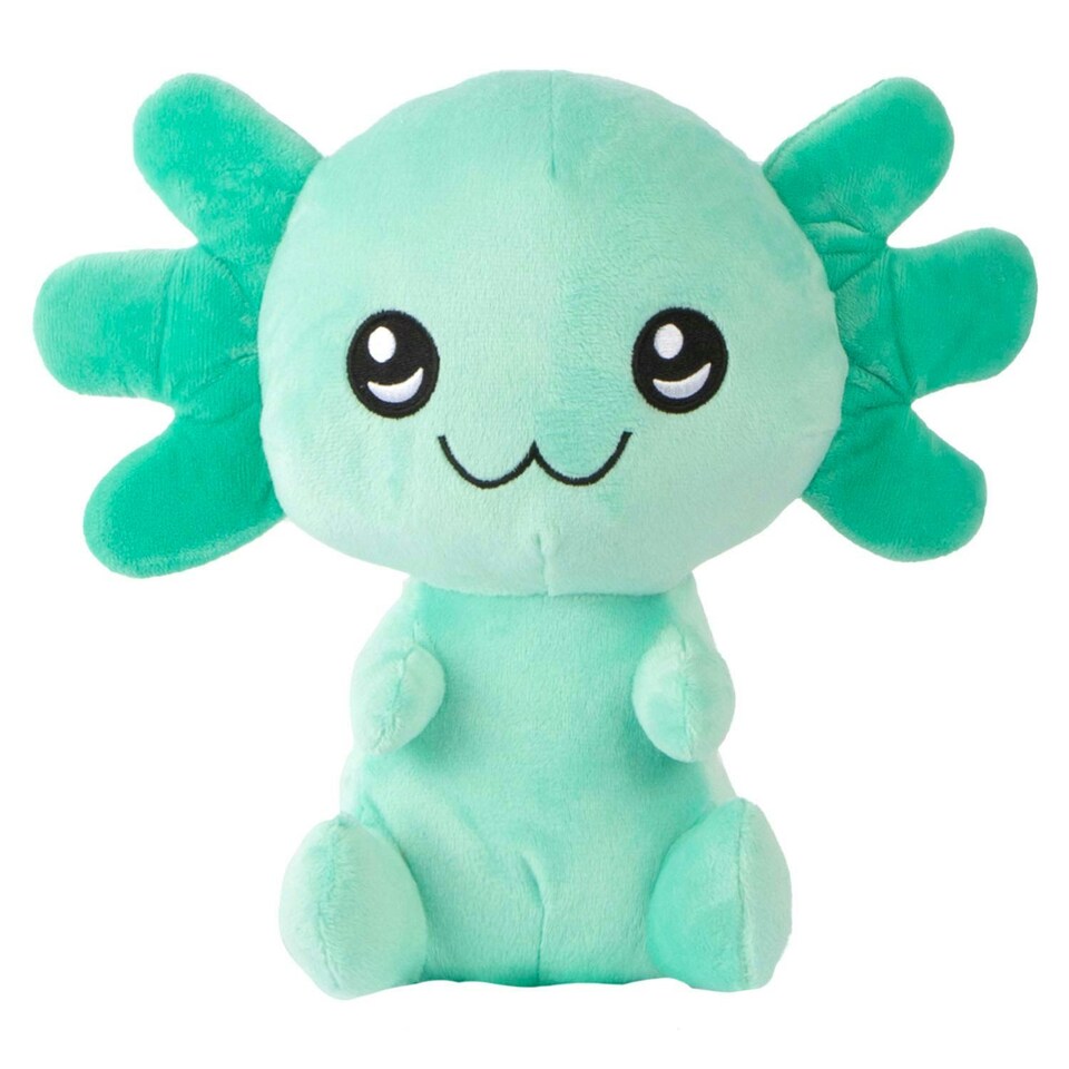 image 1 of Axolotl Soft Toy Cute Plushie Huggable Cuddly Stuffed Toy 50cm Aqua