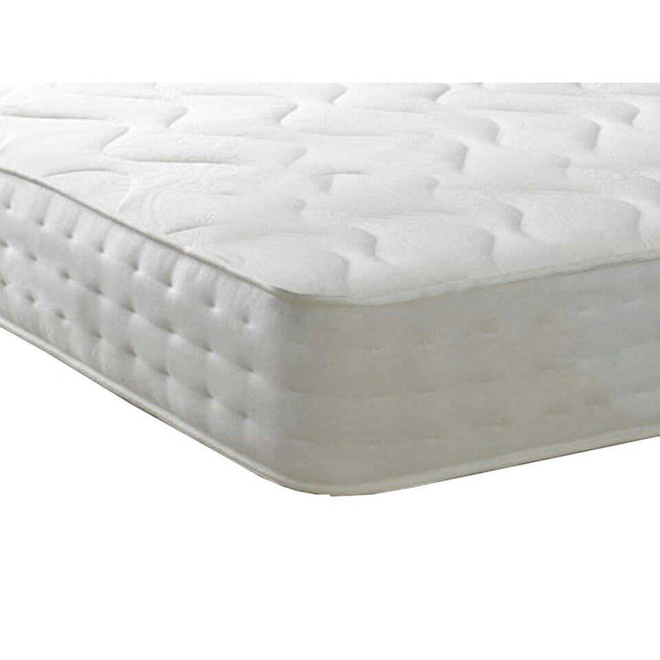 image 1 of Sleep-Fusion Hybrid Mattress - 20cm Deep, Plush Feel, Cooltouch+ Breathable White | Small Single
