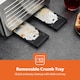 image 5 of GEEPAS 5-in-1 DIGITAL 4 Slice Long Toaster & Electric Kettle Set