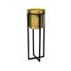 image 1 of Calla Planter Stand Gold