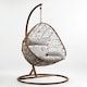 image 5 of Interiors by Premier Luxurious Brown Rattan Hanging Chair, Versatile Lounge Chair, Sturdy Bedroom Chair, Modern Garden Chair