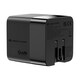 image 3 of Urban Vitamin Mendocino Retractable Connector Cable (UK Plug) | Black | Black | 1