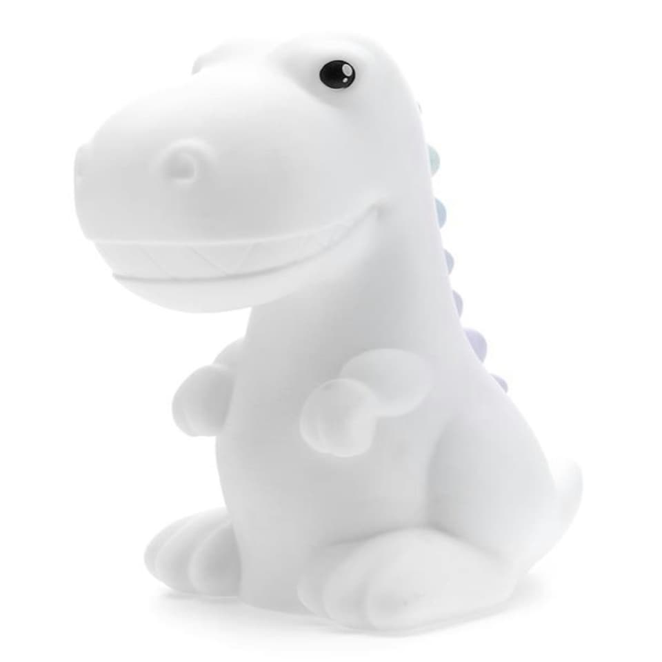 image 1 of Rechargeable Dino Night Light White