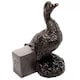 image 3 of Aylesbury Duck Plant Pot Feet - Set of 3 - L8 x W7 x H9 cm Grey