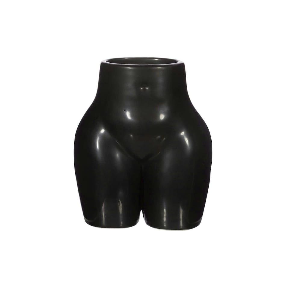 image 1 of Sass & Belle Small Vase Body Black