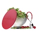 image 4 of Bugatti Kiss Salad Tongs Red