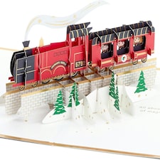 Harry Potter 3D & Pop Up Christmas Card