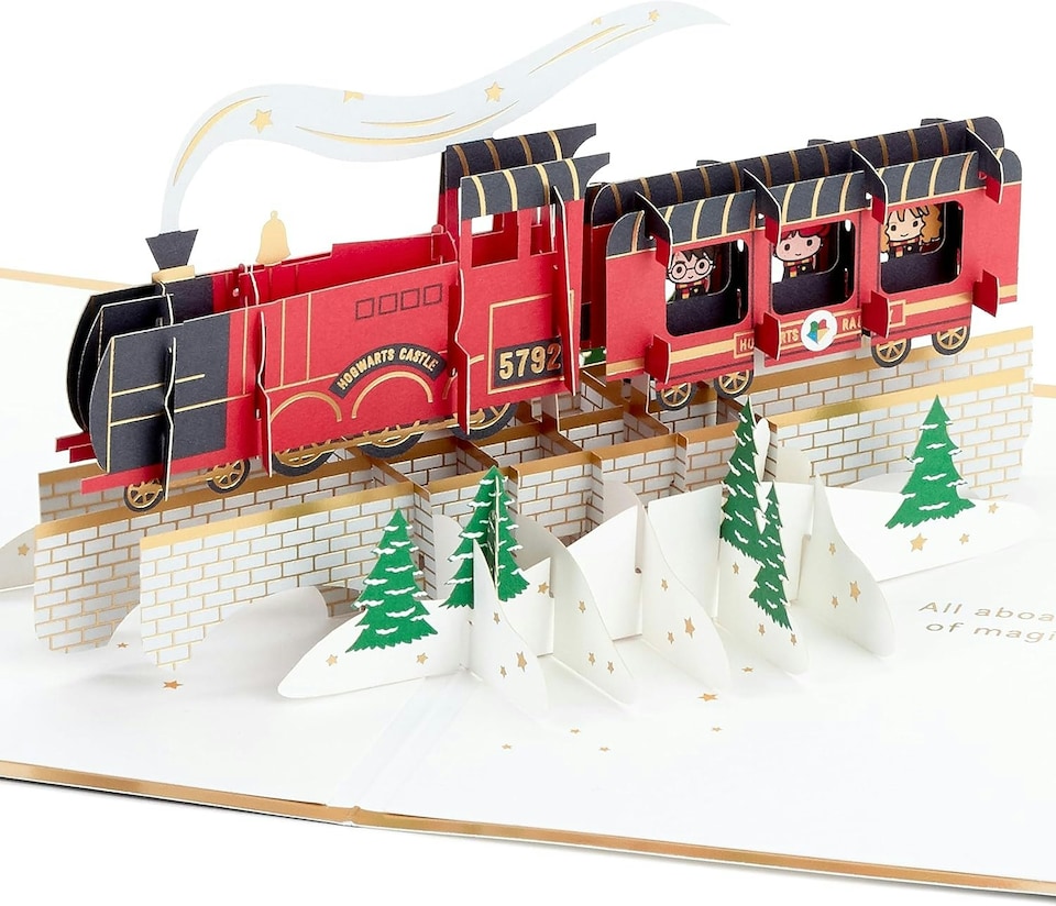 image 1 of Harry Potter 3D & Pop Up Christmas Card